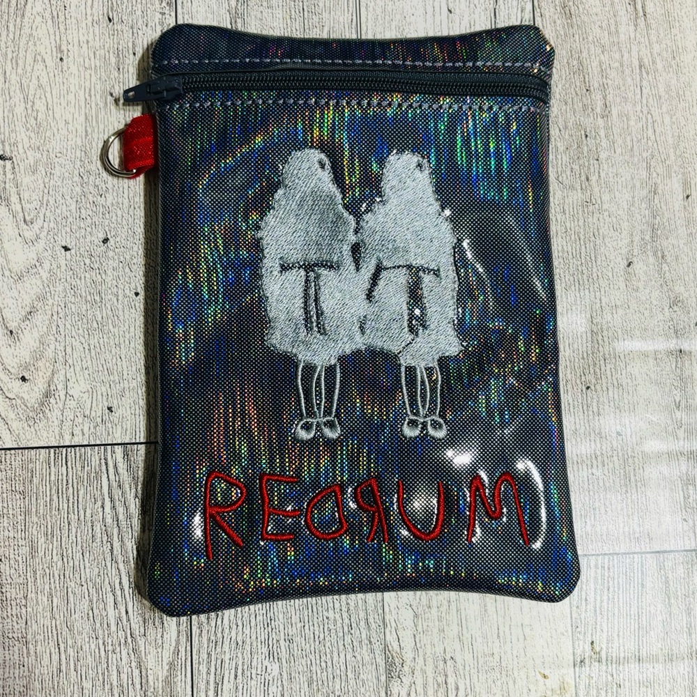 The Shining Red Rum Wristlet